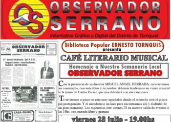 Café literario de homenaje al semanario Observador Serrano
