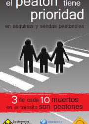 Día mundial del peatón Prioridad peatonal: asignatura pendiente