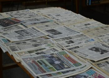 La biblioteca cuenta con la colección de “Observador Serrano” (fotos y videos)