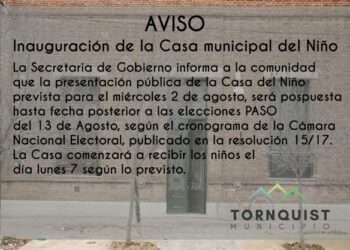 Postergan la inauguración oficial de la Casa del Niño
