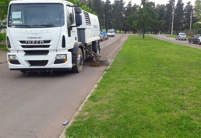 COMIENZA A FUNCIONAR LA BARREDORA