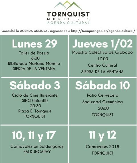 Agenda Cultural Municipal