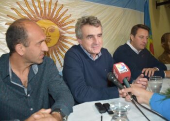 Agustín Rossi en Tornquist: “Me gustaría ser candidato a Presidente” (fotos y videos)