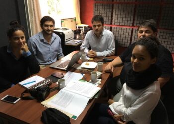 Visita de investigadores a nuestro Municipio