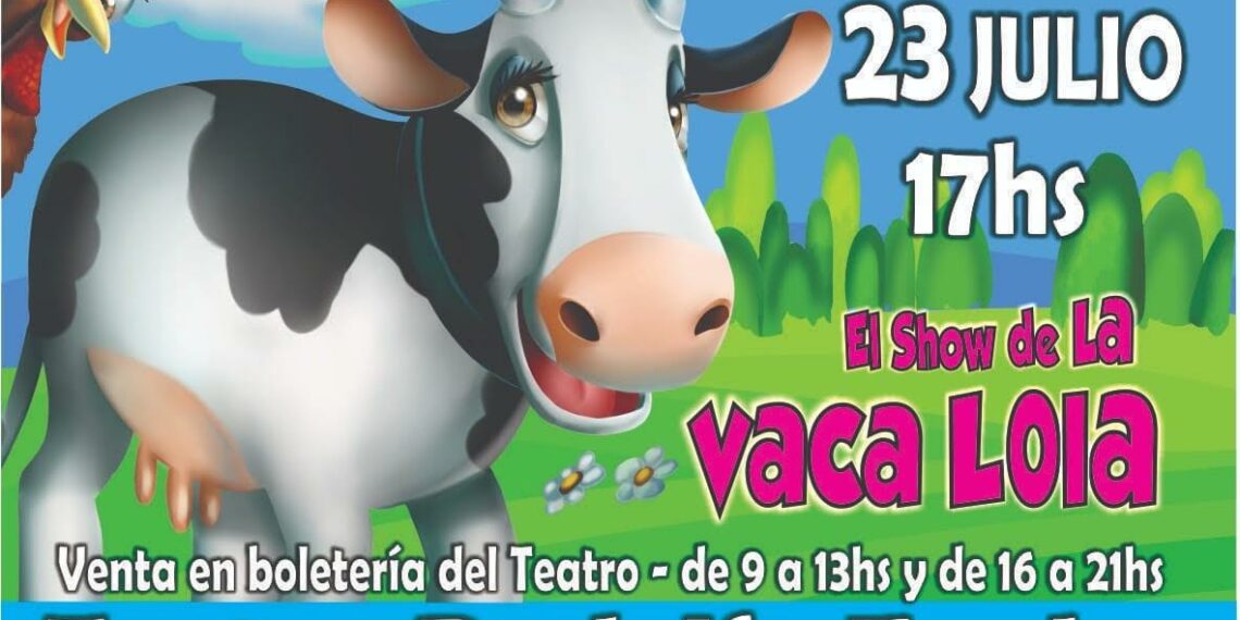 La Vaca Lola, llega al Teatro Rodolfo Funke