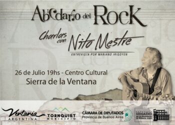 Llega “ABCdario del Rock” de la mano de Nito Mestre al Centro Cultural