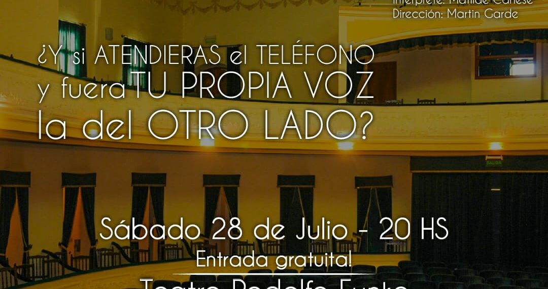 “Dentro”, una propuesta teatral innovadora llega este sábado