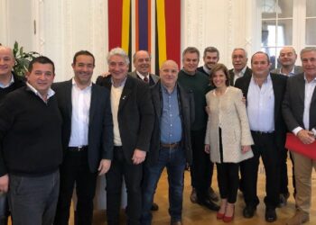 El intendente Bordoni se reunió con Marcos Peña