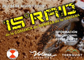 SE REALIZARÁ EL 15º RAID DE LA COMARCA DE SIERRAS DE LA VENTANA