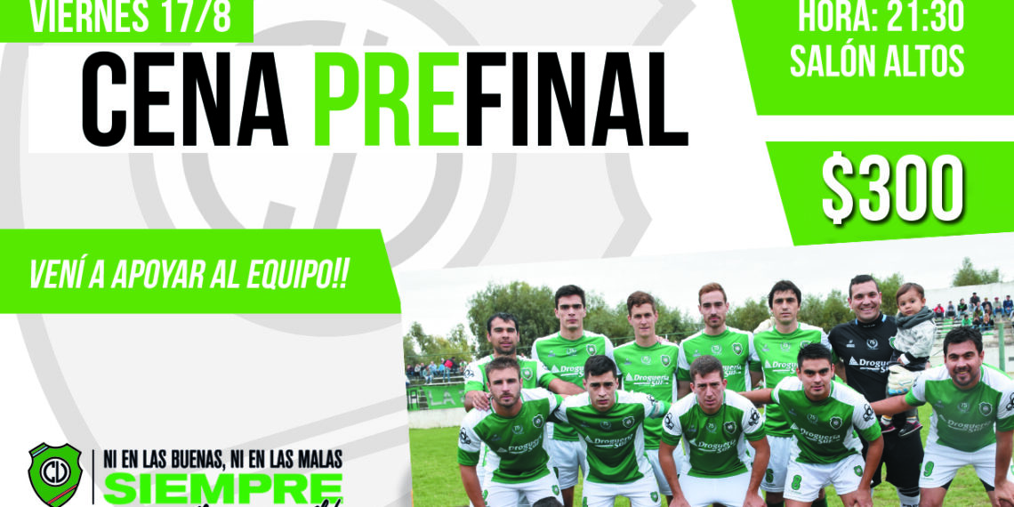 Unión comenzará a vivir la final con una cena