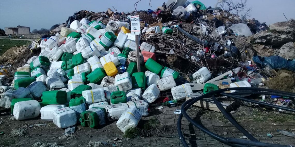 Recordatorio: No se recepcionan envases de fitosanitarios en el basurero local