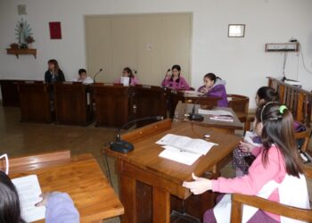 El Honorable Concejo Deliberante recibió la visita de alumnos de 4º año de la Escuela Primaria Nº 28