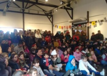Más de 150 niños festejaron su día en el Centro Cultural de Sierra de la Ventana
