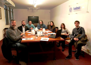 Tornquist en la presentación del evento “Ciencia y Cerveza”