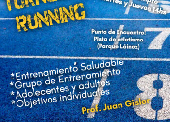 Forma parte del grupo de entrenamiento “Tornquist Running”