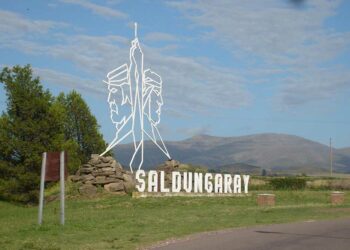 HOY CUMPLE 118 AÑOS LA LOCALIDAD DE SALDUNGARAY