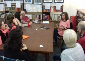 LA ESCRITORA Y PERIODISTA SILVINA MELO ESTUVO EN LA BIBLIOTECA POPULAR ERNESTO TORNQUIST (VIDEO ENTREVISTA)