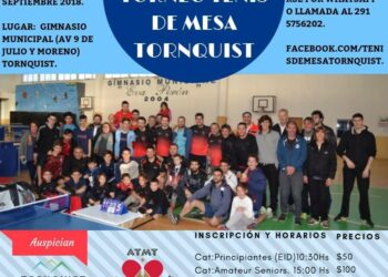 TORNEO RECREATIVO DE TENIS DE MESA EN TORNQUIST