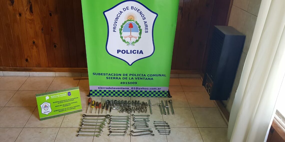 Allanan un domicilio en Sierra de la Ventana