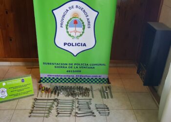 Allanan un domicilio en Sierra de la Ventana