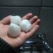 Importantes daños materiales deja el temporal de granizo y “piedra” en la ciudad y la zona