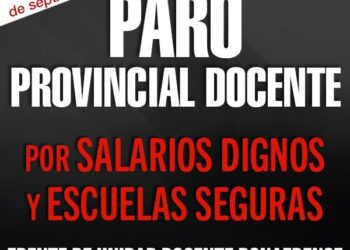 Conflicto docente: SADOP para y se moviliza