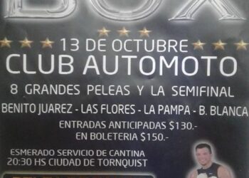 EL 13 DE OCTUBRE REGRESA EL BOXEO AL CLUB AUTOMOTO (VIDEO ENTREVISTA)