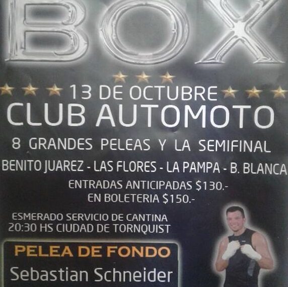 EL 13 DE OCTUBRE REGRESA EL BOXEO AL CLUB AUTOMOTO (VIDEO ENTREVISTA)