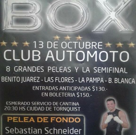 VUELVE EL BOXEO A TORNQUIST (VIDEO ENTREVISTA)