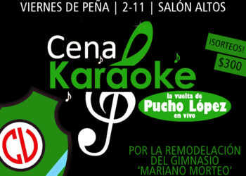 Viernes de peña, cena y karaoke en el Club Unión