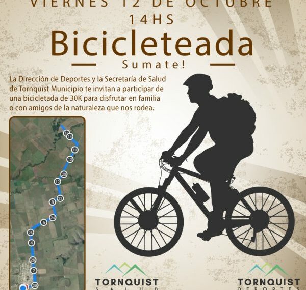 Se viene una bicicleteada en nuestra ciudad