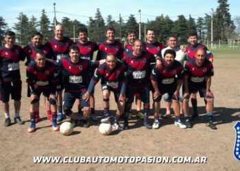 Se desarrolló un cuadrangular de futbol Senior en Automoto