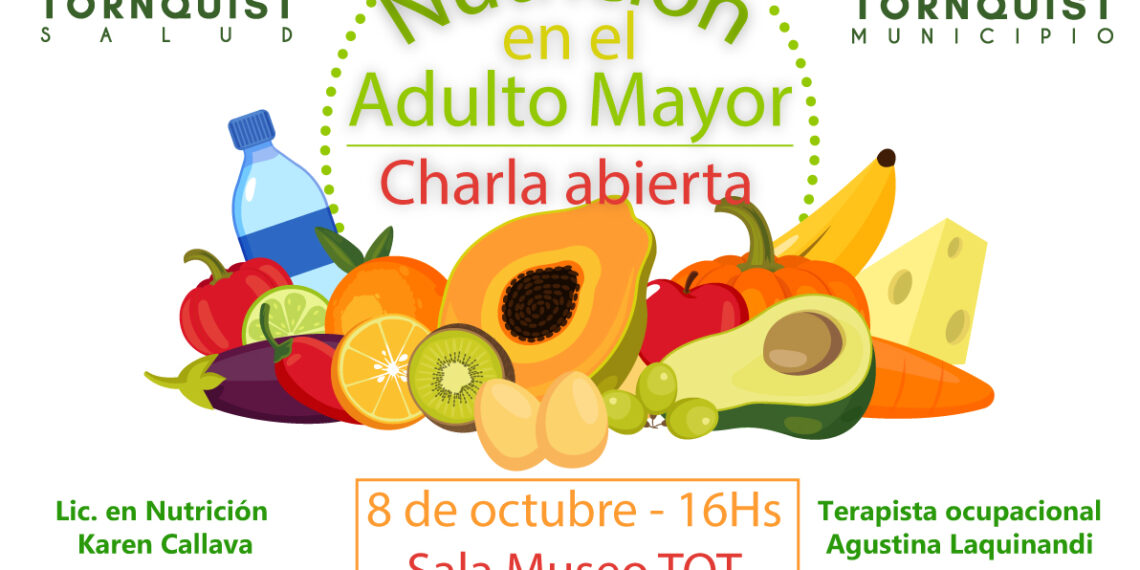 Charla abierta “Nutrición en el adulto mayor”