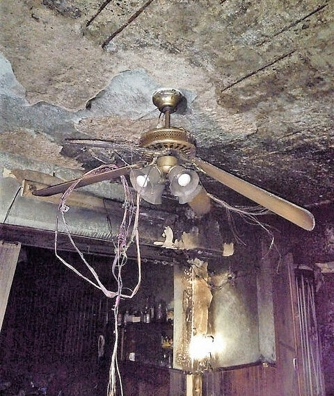 En Sierra de la Ventana explotó un televisor y provocó incendio en una vivienda