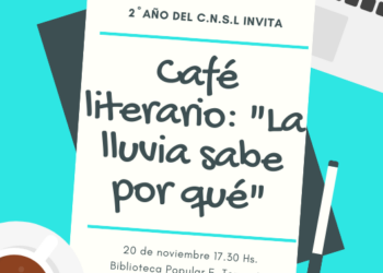 La secundaria del CNSL presentará el libro “La lluvia sabe por qué”