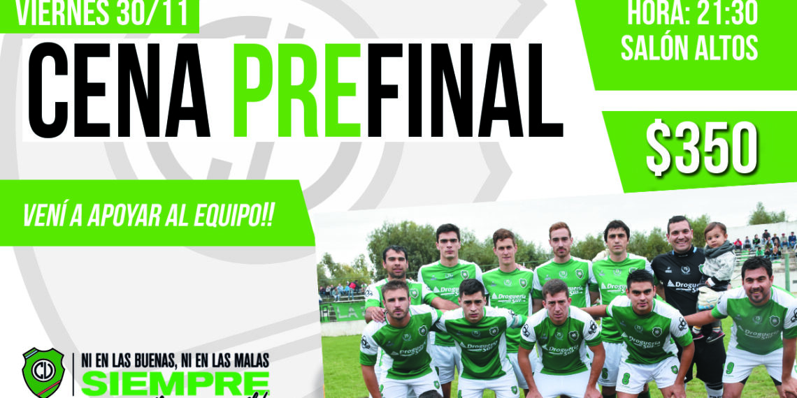 El Club Unión realiza su cena Pre-final