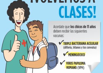 ¡Nos vamos anticipando: a la escuela todos vacunados!