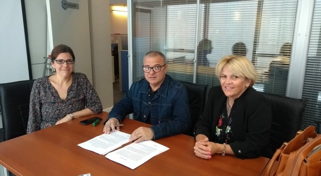 Bordoni firmó convenio por el Programa Asetur