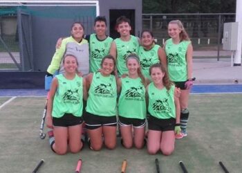 UNIÓN (T) FUE SUBCAMPEÓN EN UN TORNEO MIXTO DE HOCKEY REALIZADO EN PIGÜÉ