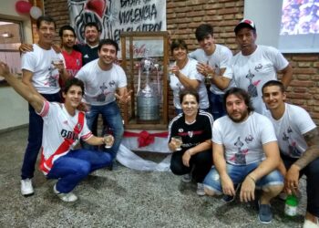 Los millonarios festejaron la Copa Libertadores en Tornquist (Videos)