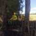 Controlaron un incendio de pastos naturales en la Ruta 76