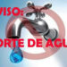 Miércoles 16: Corte del servicio de agua corriente en Barrio Norte