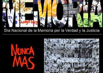 Comunicado del PJ.: 24 DE MARZO MEMORIA VERDAD Y JUSTICIA