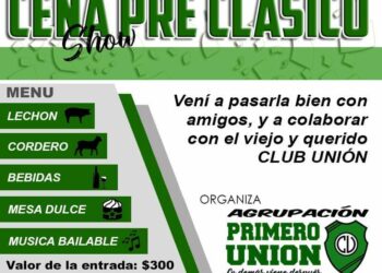 El Club Unión realiza este viernes su cena Pre-clásico
