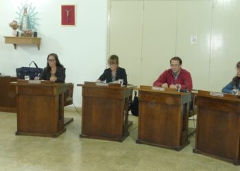 Sagredo pidió que se vuelva a colocar el mural homenaje a Ma. Cristina Garófoli en el HCD (Video)