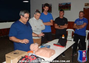 Automoto realizó una capacitación sobre uso de desfibriladores (Videos entrevistas)