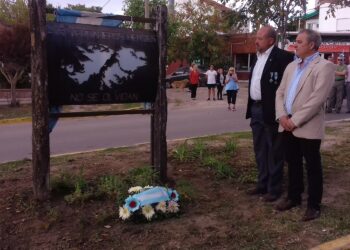 SIERRA DE LA VENTANA: SE REALIZÓ EL ACTO POR EL 37º ANIVERSARIO DE LA GESTA DE MALVINAS (FOTOS)