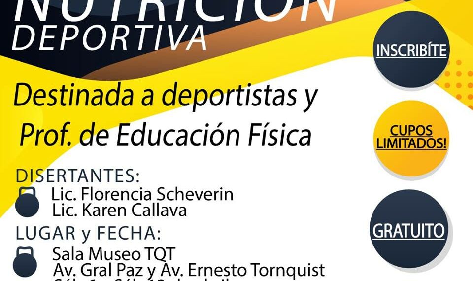 CHARLA-TALLER SOBRE NUTRICIÓN EN EL DEPORTE (VIDEO ENTREVISTA)