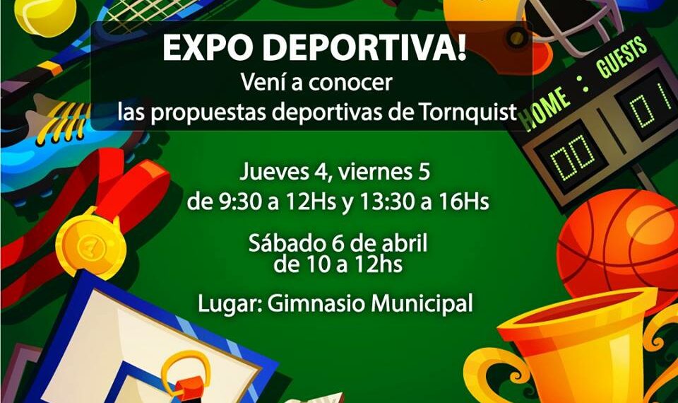 1° Exposición Deportiva en el Gimnasio Municipal (Video Entrevista)