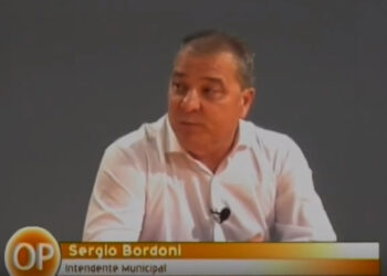 El Intendente Sergio Bordoni en la mesa de Opiniones